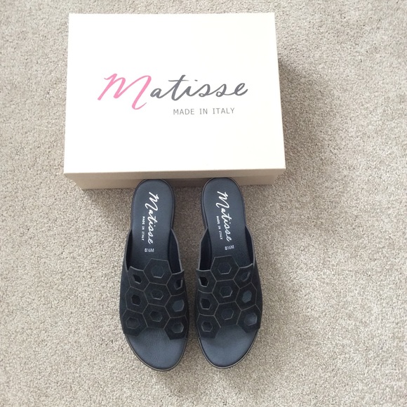 Matisse Leather Platform Wedge NEW - Picture 6 of 7